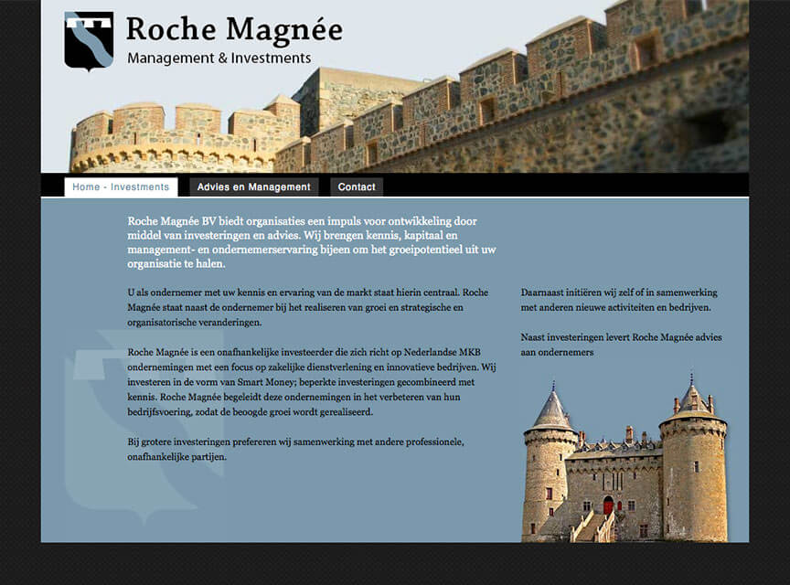 Roche Magnée, website